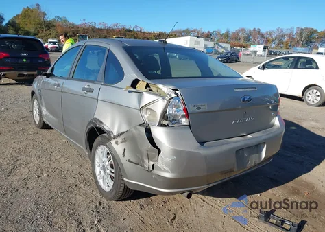 2008 Ford Focus Se/Ses из США, поврежденный, VIN 1FAHP35N68W160189